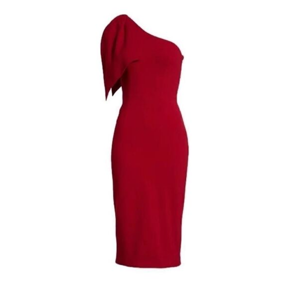 Dress The Population Red One Shoulder Midi
Dress(Size Small) - Picture 2 of 9